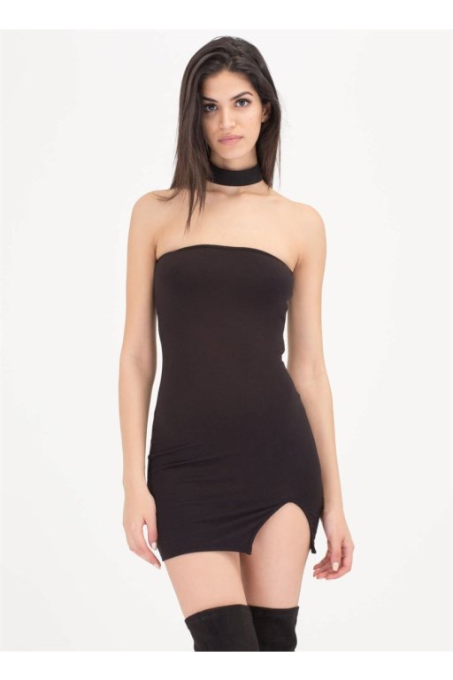 B101426 Dar Mini Elbise