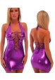 B100711 Fantazi Lame Mini Elbise