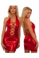 B100713 Fantazi Lame Mini Elbise